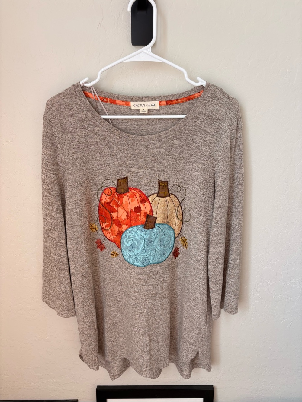 Perfect Seasonal Fall T Shirt with Pumpkins